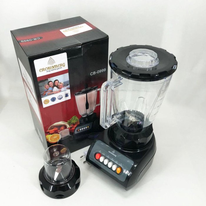 Блендер Подрібнювач 2 В 1 Стаціонарний Crownberg Cb-0999 500 Вт