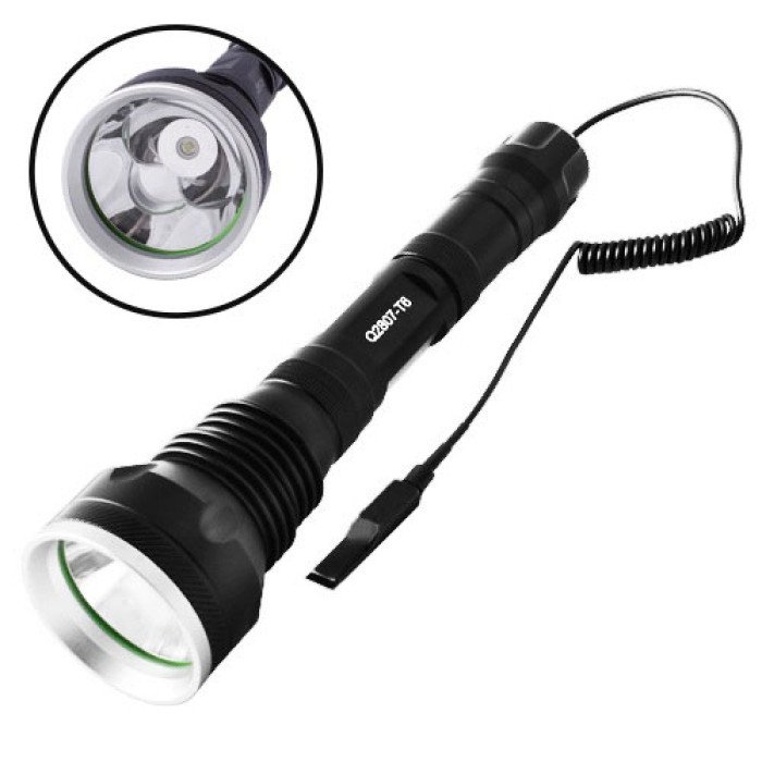 Тактичний підствольний ліхтар Police Q2807-T6, ліхтар ручний тактичний, водонепроникний