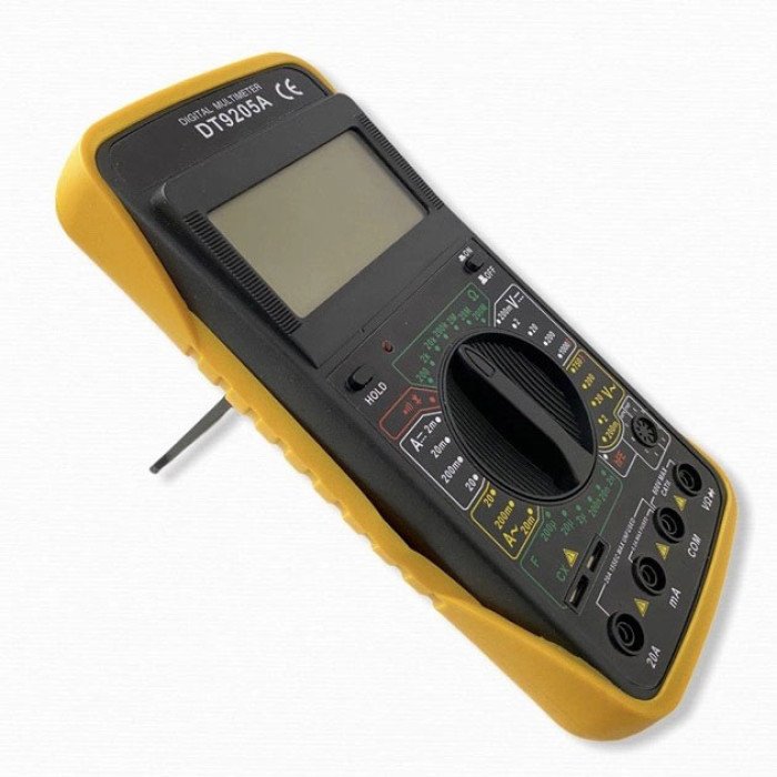 Мультиметр цифровий тестер Digital Multimeter DT9205A зі звуком, для автомобіля, гарний мультиметр