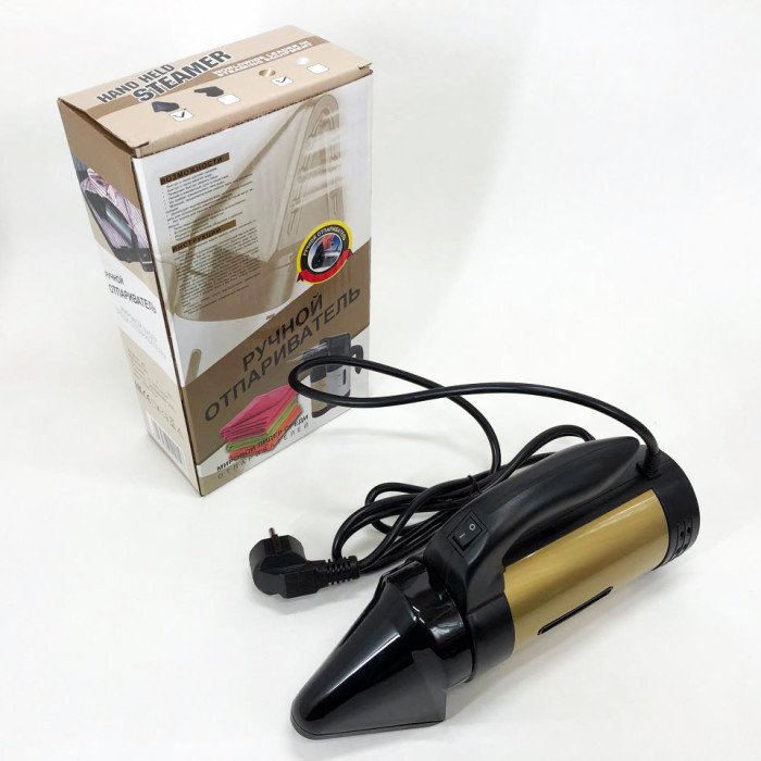 Відпарювач Hand Held Steamer UKC A6 Gold ручний багатофункціональний 650 Вт 7 функцій. Колір: золотий