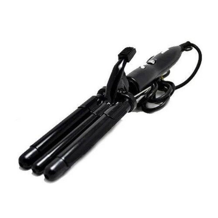 Плойка Потрійна Pro Mozer Mz-6621 Плойка На Три Хвилі Для Завивки Волосся