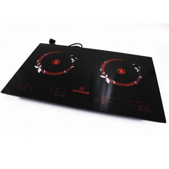 Індукційна плита Crownberg CB-1329 2 Конфорки 2000 Вт + 2000 Вт