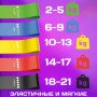 Фітнес петлі гумки еспандер, Фітнес гумки 5 в 1, Фітнес гумки 5 штук, Фітнес гумки щільні