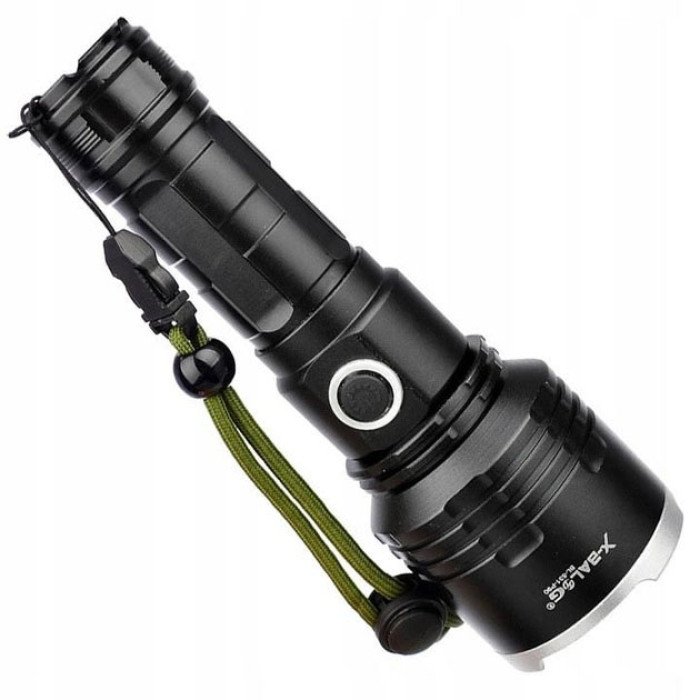 Ліхтар поліцейський X-Balog BL-531-P90 1х26650 8800mah USB/microUSB/ 3хААА R3 функція Power Bank