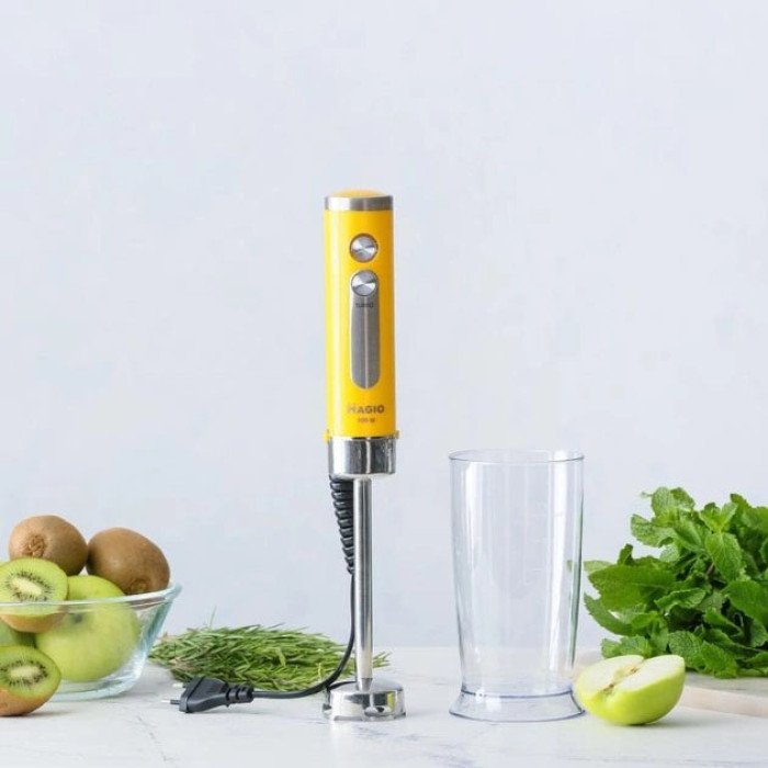 Блендер занурювальний Magio MG-646 800 Вт, портативний блендер для смузі, потужний блендер