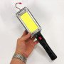 Ліхтар кемпінговий ZJ-8859-COB-3 акумуляторний 18650 х 2, зарядка від micro USB, з магнітом та гачком