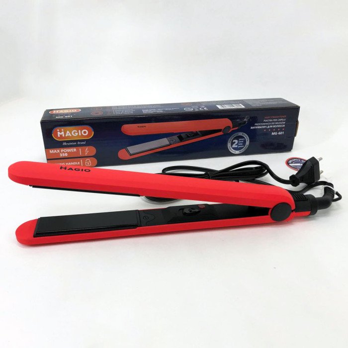 Щипці для волосся MAGIO MG-601, праска для волосся з терморегулятором, гофре плойка праска для волосся