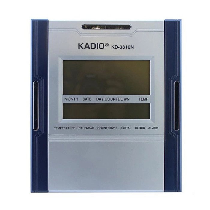 Електронний багатофункціональний будильник Kadio KD-3810N, настільний електронний годинник