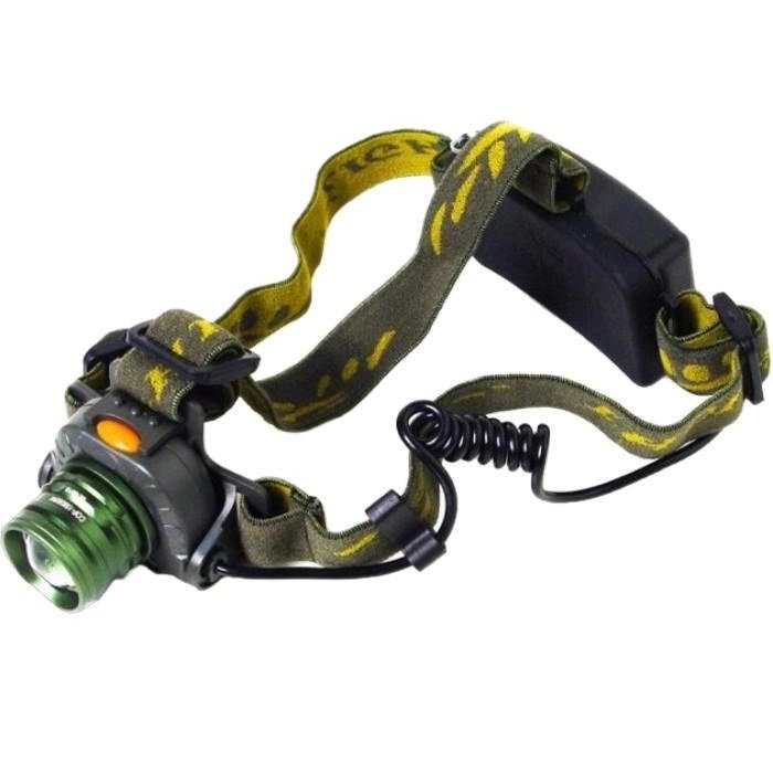 Налобний ліхтар тактичний Bailong BL-1505\602B SENSOR з датчиком руху, Ліхтарик налобний led