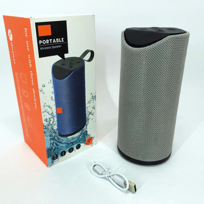 Колонка портативна bluetooth вологостійка JBL TG-113 (аналог). Колір: сірий