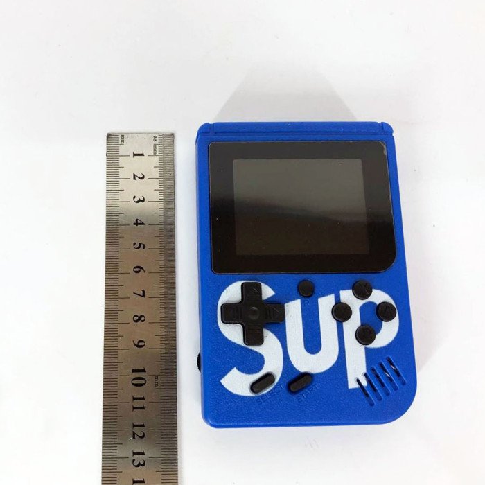 Ігрова приставка консоль Sup Game Box 500 ігор, Ретро приставка денді, Тетріс приставка. Колір: синій