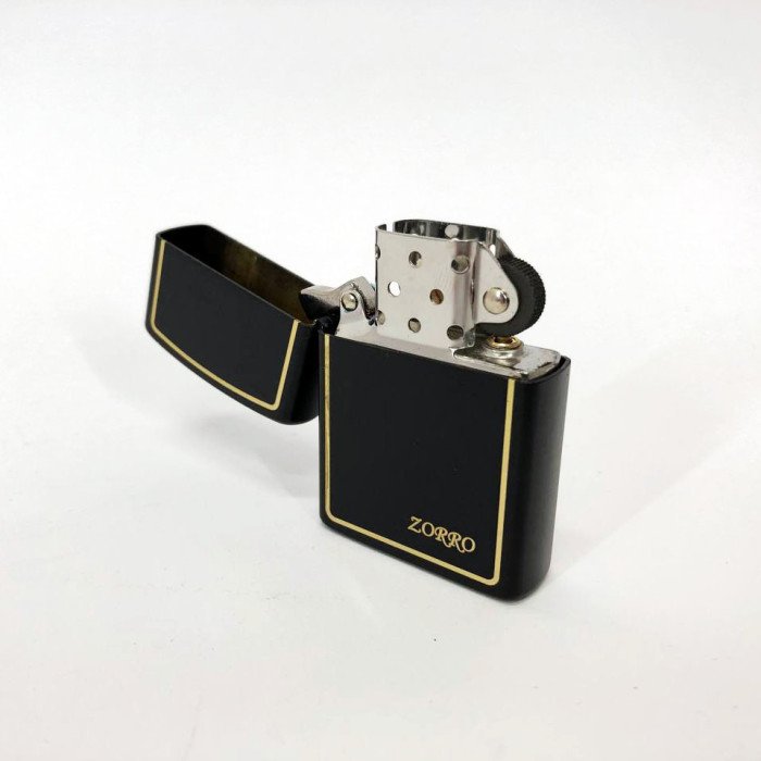 Запальничка бензинова Zorro HL-287, запальнички подарунки для чоловіків, оригінальна бензинова запальничка