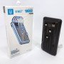 Портативний зарядний пристрій на 10000mAh, Power Bank на сонячній батареї, заряджання. Колір: чорний