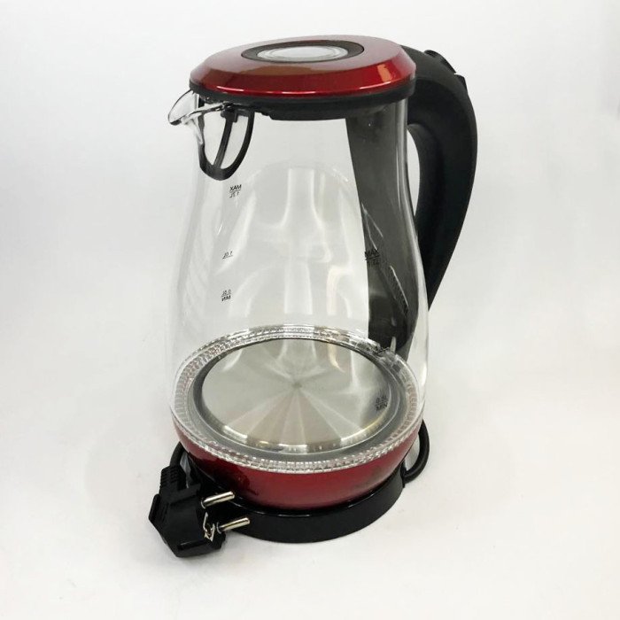 Електрочайник Crownberg Cb-9114 1.7 Л Скляний Електричний Чайник Crownberg