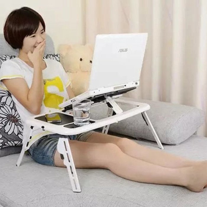 Підставка для ноутбука LD-09 E-Table, Похила підставка ноутбука на стіл у ліжко
