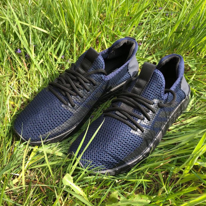 Текстильні кросовки сіткою 45 розмір. Спортивні кросівки чоловічі. Модель 92274. Колір: синій