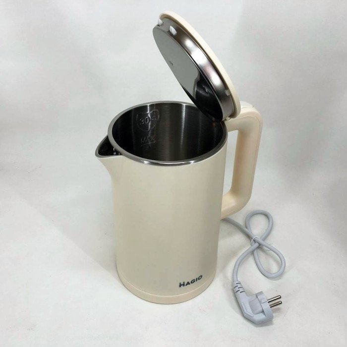 Чайник електричний MAGIO MG-502 1.5 л 1500 Вт, гарний електричний чайник, чайник електро, безшумний чайник