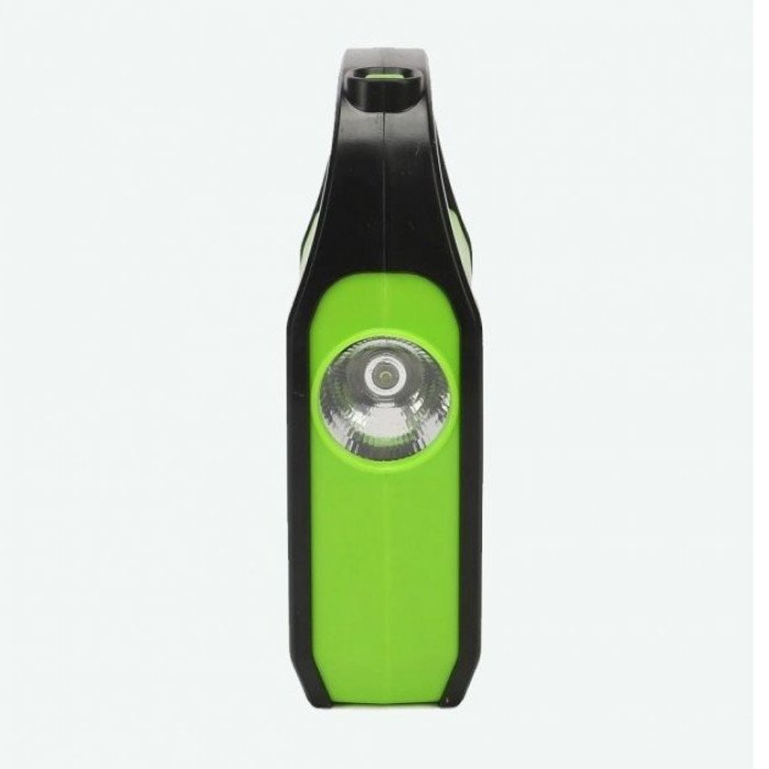 Ліхтар світлодіодний акумуляторний на сонячній батареї HB-9707 B-2 ZB-40. Колір: зелений