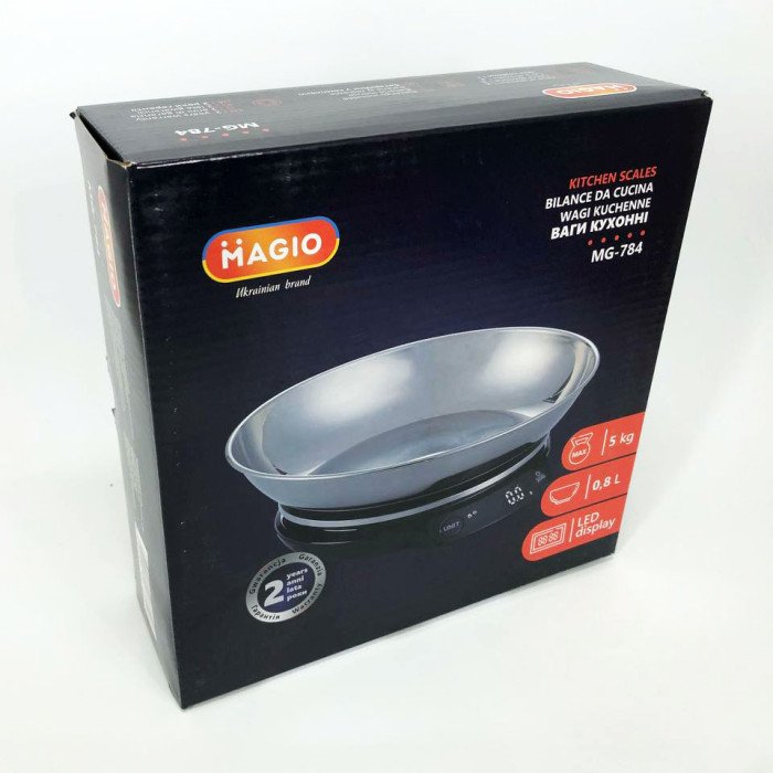 Ваги кухонні Magio MG-784, ваги кухонні для кондитера, ваги кухонні для зважування продуктів, харчові