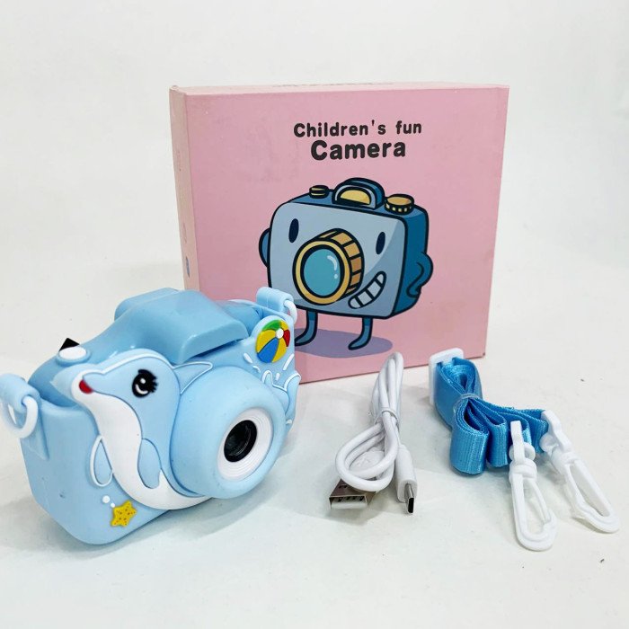 Дитячий цифровий фотоапарат + чохол ET015