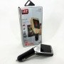 Автомобільний FM трансмітер модулятор H15 Bluetooth MP3, Bluetooth модулятор в машину. Колір: срібний