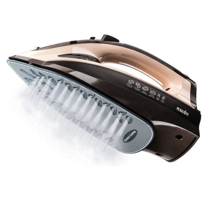 Праска Magio MG-134 3000 Вт, парова праска-очисник, праска електрична парова. Колір: бежевий