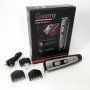 Машинка для стрижки волосся Gemei GM-6113 акумуляторна, Практична машинка для стрижки. Колір: чорний