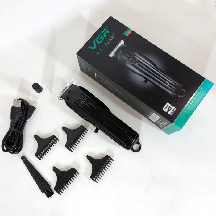 Машинка для стрижки волосся VGR V-982 LED Display, професійна електробритва, підстригальна машинка