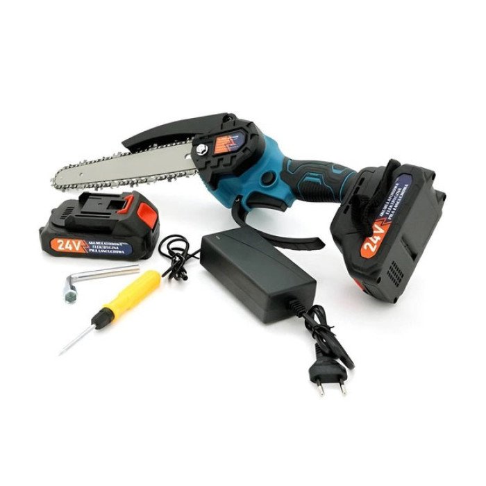 Акумуляторна ланцюгова міні пила 6