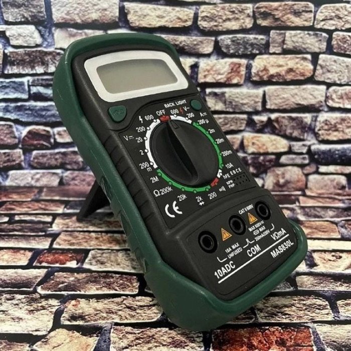 Мультиметр універсальний цифровий тестер Mastech MAS830L, професійний тестер, для дому