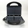 Вафельница Domotec MS-7705  электрическая с антипригарным покрытием 1000 Вт, Электро вафельница