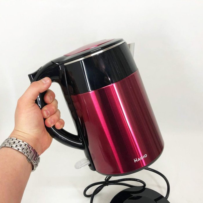 Електрочайник MAGIO MG-984, стильний електричний чайник, хороший електричний чайник, електронний чайник