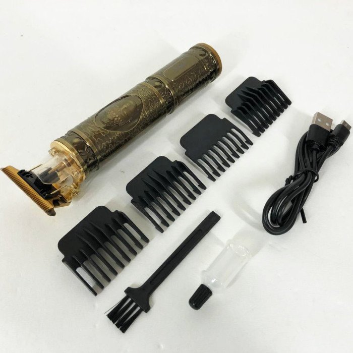 Машинка для стрижки волосся професійна триммер для бороди окантувальна машинка Shuke 3W SK-8017