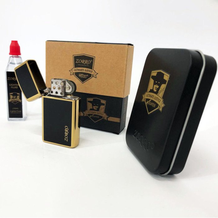 Запальничка бензинова Zorro HL-285, запальнички для чоловіків, запальничка для куріння