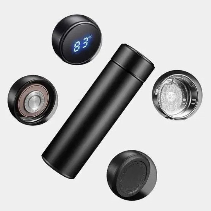 Розумний термос з датчиком температури, Термос для школи, Розумний термос з екраном, Розумний термос