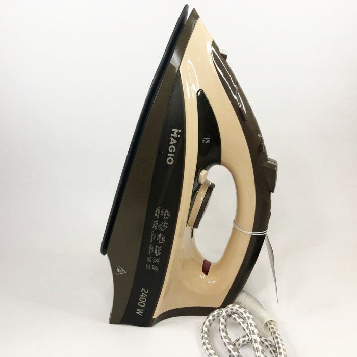 Праска Magio MG-134 3000 Вт, парова праска-очисник, праска електрична парова. Колір: бежевий