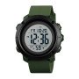Годинник наручний чоловічий SKMEI 1434AGWT ARMY GREEN-WHITE, годинник армійський оригінал. Колір: зелений