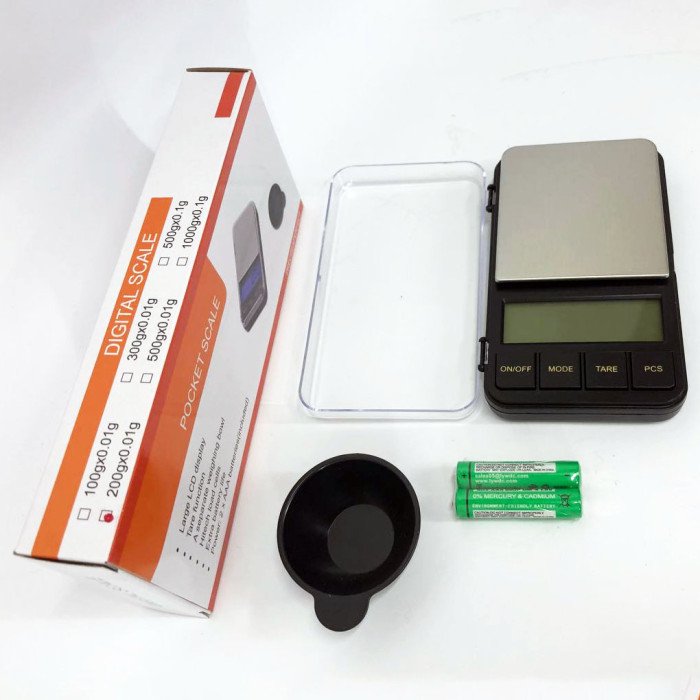 Ваги ювелірні Digital scale VS 6285PA - 200 г,0.01 г з чашею, електронні ваги для золота