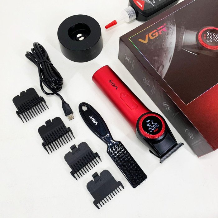 Тример VGR V-977 RED, регулювання потужності 6000 - 8000 RPM