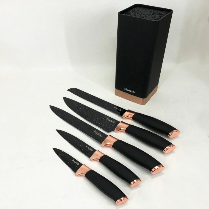 Універсальний кухонний ножовий набір Magio MG-1092 5 шт, набір ножів для кухні, набір кухонних ножів