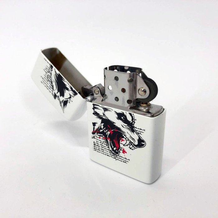 Запальничка бензинова Zorro HL-341, подарункова запальничка сувенірна, запальничка в подарунковому футлярі