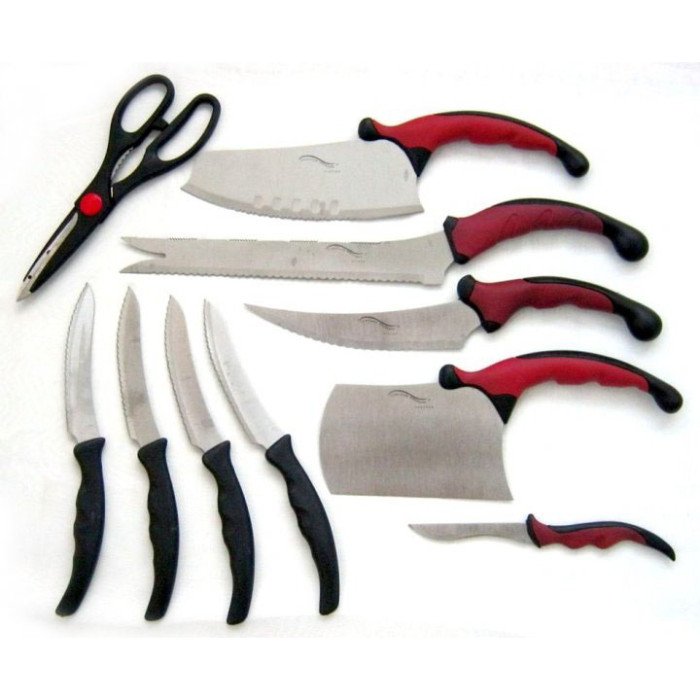 Набір кухонних ножів Contour Pro Knives 13 предметів, Набір кухонного приладдя набір ножів