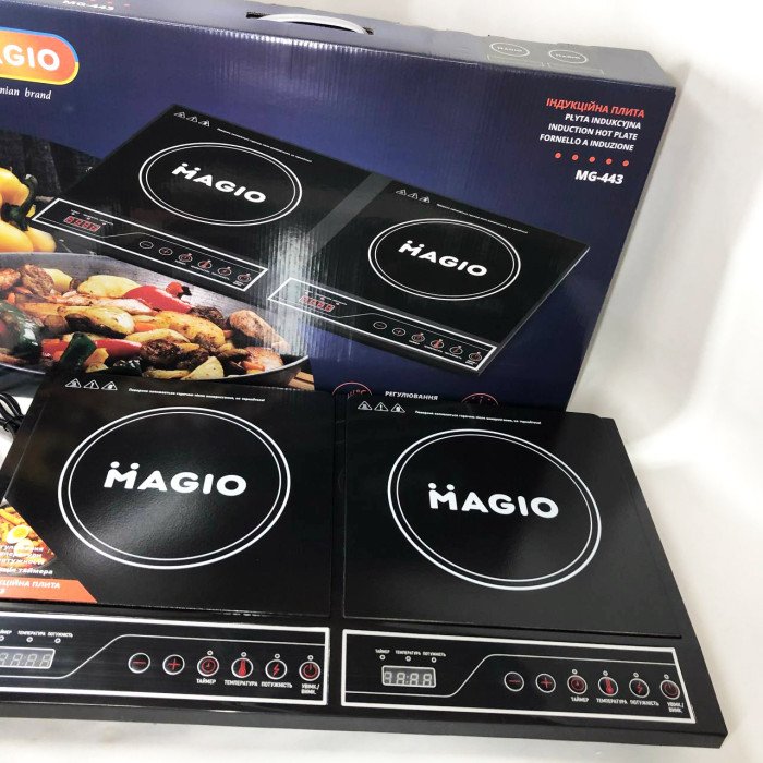 Настільна плита електрична MAGIO MG-443, Потужна настільна електроплита, Електро плита інфрачервона