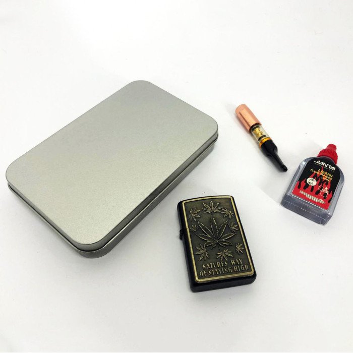 Запальничка бензинова в подарунковій коробці N12, запальнички для чоловіків, стильна запальничка в подарунок