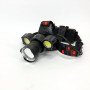 Налобний акумуляторний ліхтар HeadLight BL-001 діод T6+Cob, Налобний ліхтарик з USB зарядкою, з лінзою