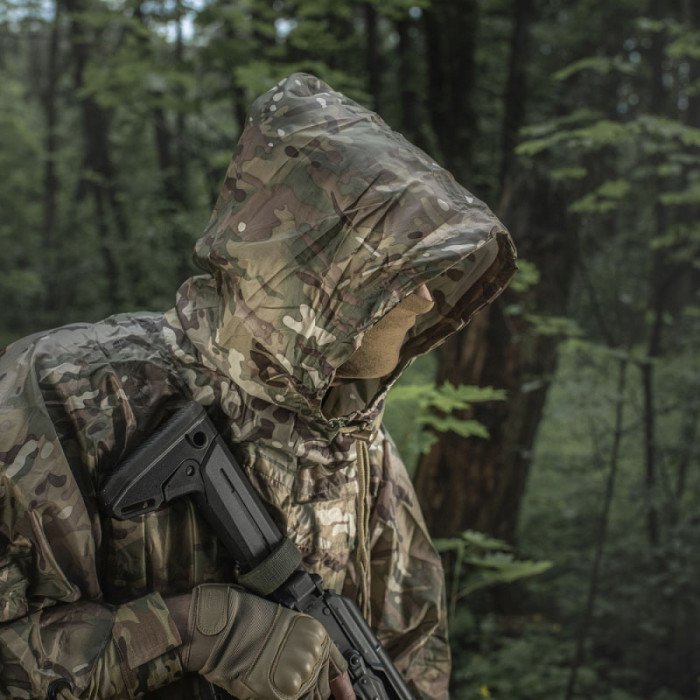 Тактичний дощовик пончо, Дощовик пончо чоловічий, Дощовик пончо, Пончо водонепроникне