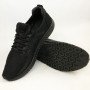 Кросівки з тканинним верхом із сітки 44 розмір. Літні кросівки сітка. Модель 67554. Колір: чорний