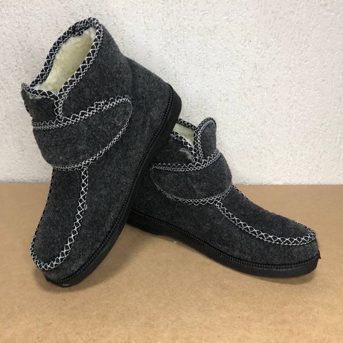 Черевики жіночі хутряні утеплені з застібкою 40 розмір, Жіночі зимові черевики з повсті