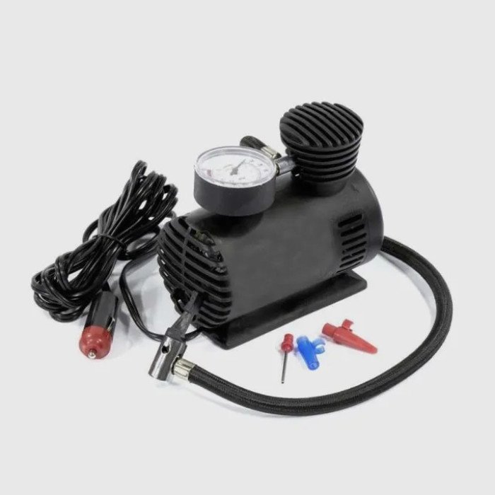 Автомобільний компресор для підкачування шин Air Pomp, Компресори для накачування шин, Насос для машини 12в