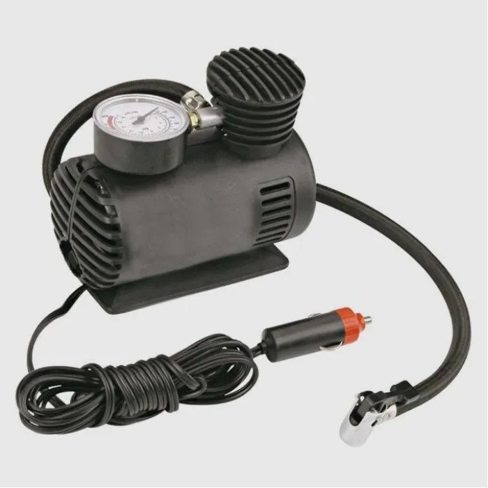 Компресор для автомобіля Air Pomp, Насос для коліс автомобіля, Автокомпресор, Насос автомобільний